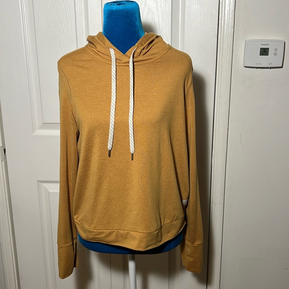 Vuori Mustard Hoodie Sweatshirt